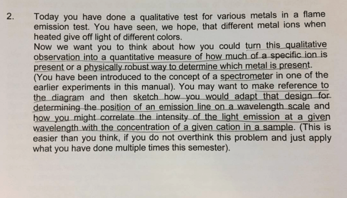 Atomic spectra lab answer key